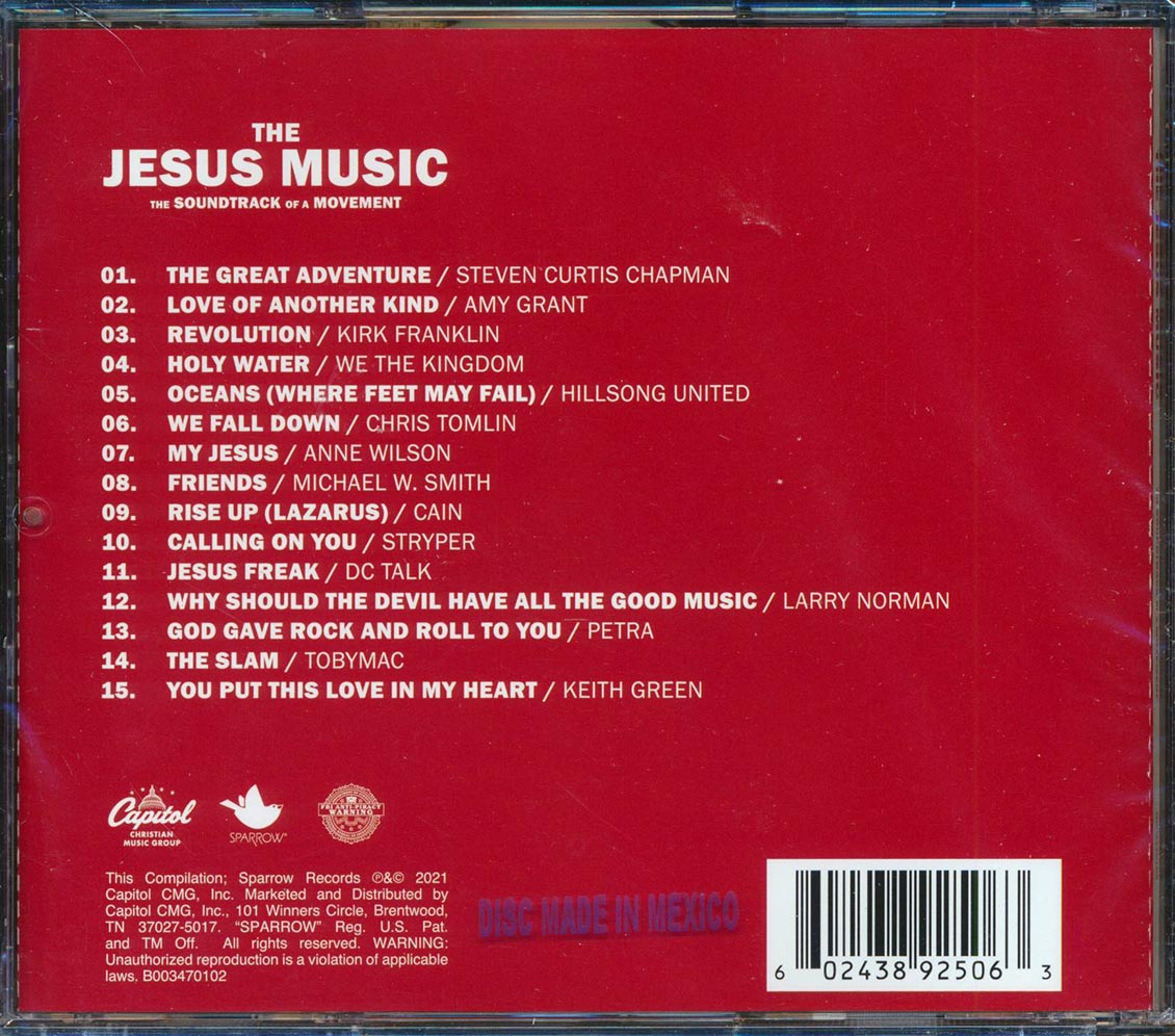 Amy Grant, Chris Tomlin, Steven Curtis Chapman, Etc. - The Jesus Music: The Soundtrack Of A Movement - CD, CD