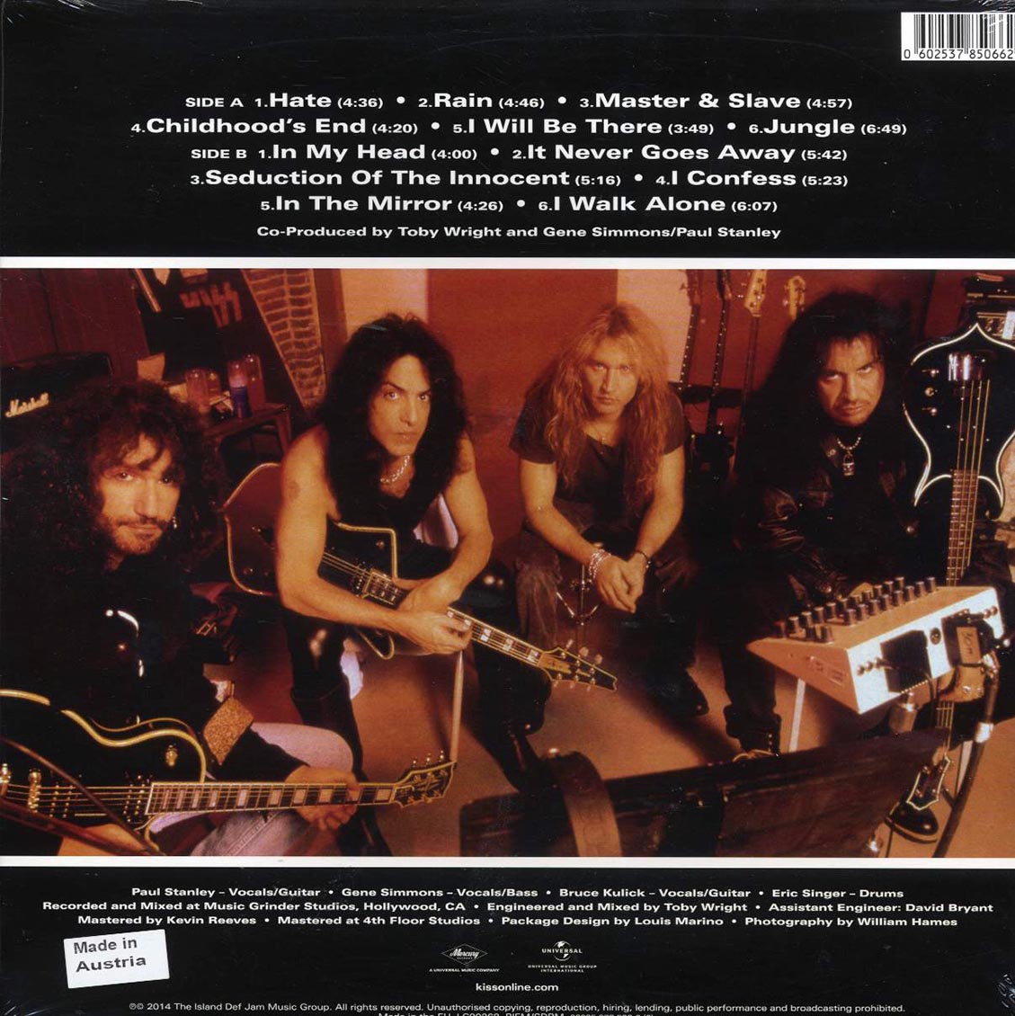 Kiss - Carnival Of Souls: The Final Sessions (180g) - Vinyl LP, LP