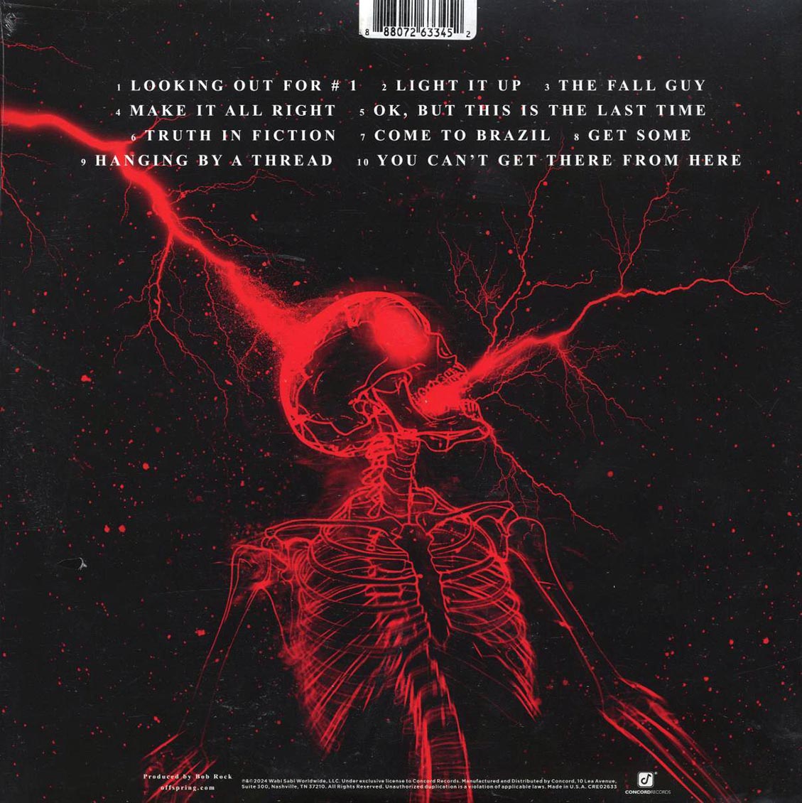 The Offspring - Supercharged (ltd. ed.) (bleach vinyl) - Vinyl LP, LP