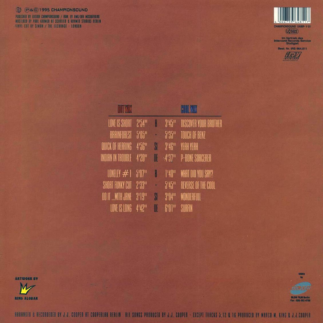 JJ Cooper - The Hot & Cool Extravaganza (2xLP) - Vinyl LP, LP