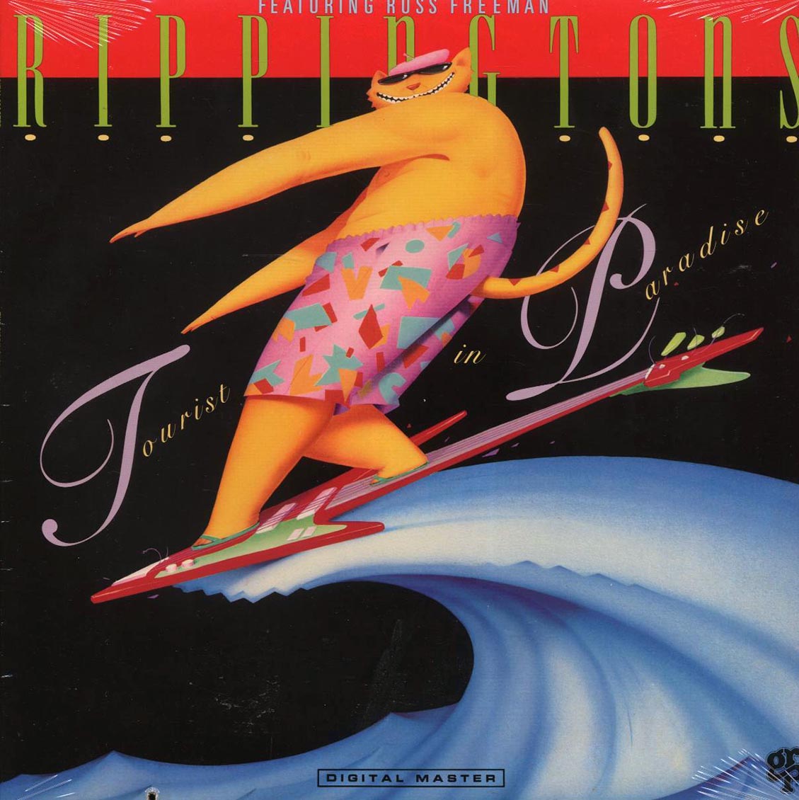 The Rippingtons, Russ Freeman - Tourist In Paradise (1989 FIRST PRESS) (orig. press) (marked/ltd stock) - Vinyl LP