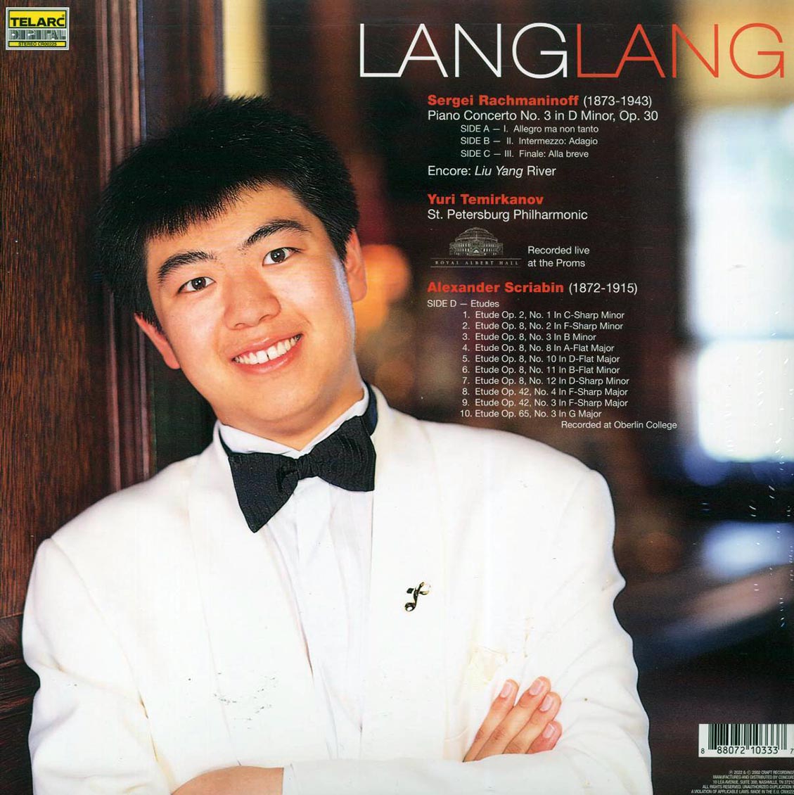 Lang Lang - Rachmaninoff Piano Concerto No. 3 (2xLP) (180g) - Vinyl LP, LP