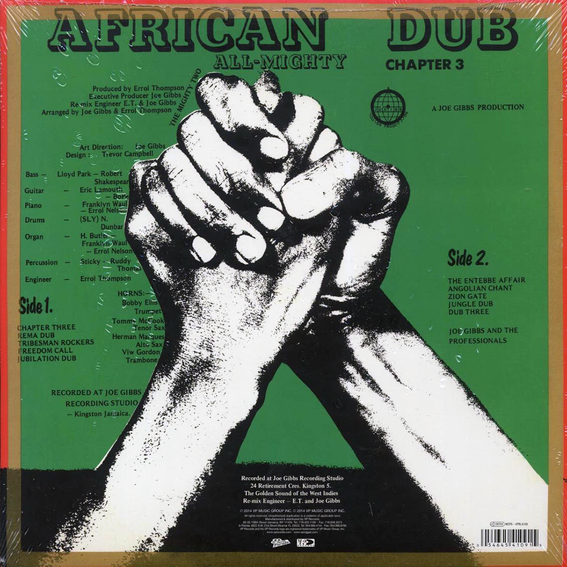 Joe Gibbs & The Professionals - African Dub All Mighty Chapter 3 (remastered) (red vinyl) - Vinyl LP, LP
