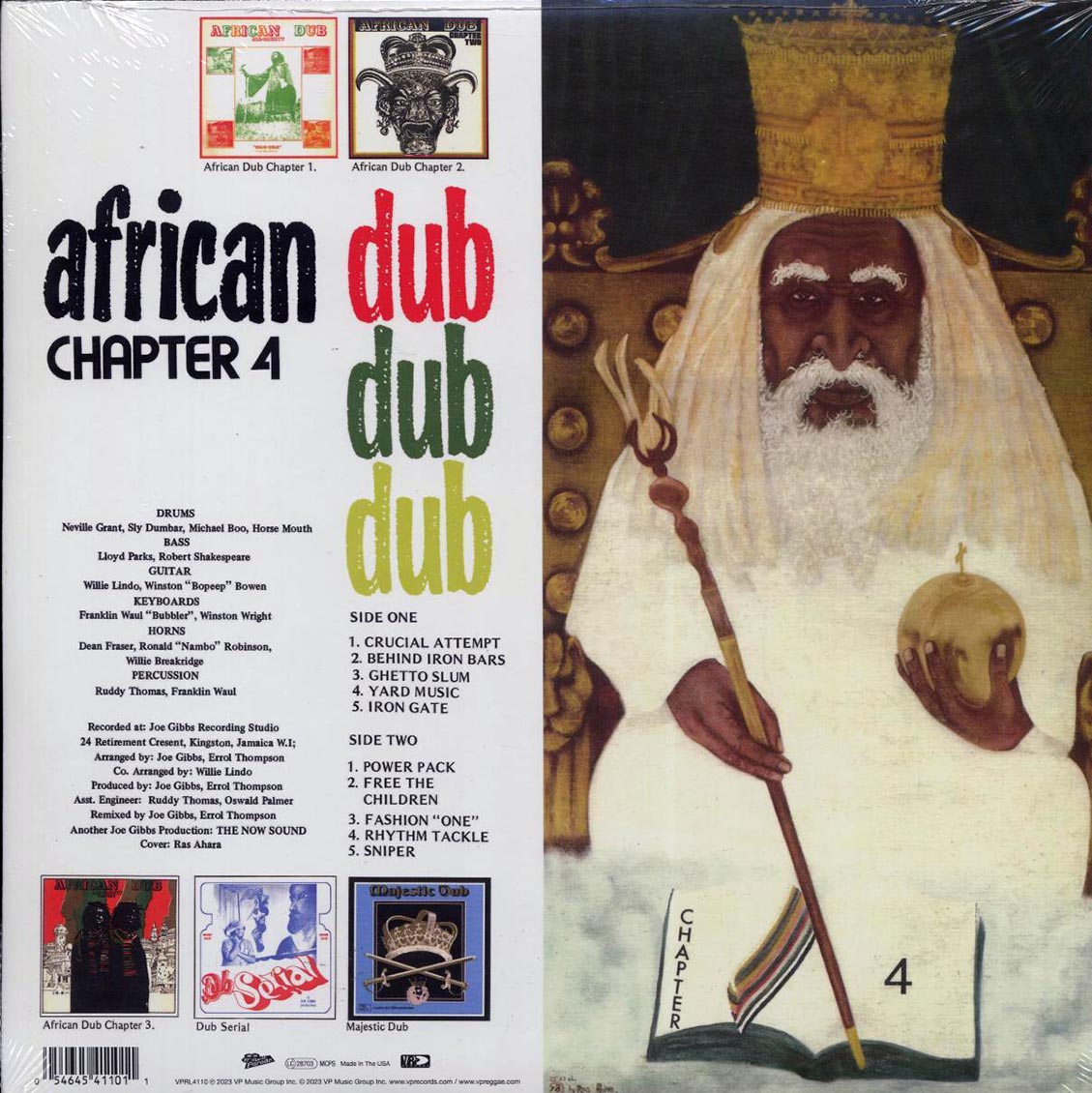 Joe Gibbs & The Professionals - African Dub All Mighty Chapter 4 (colored vinyl) (remastered) - Vinyl LP, LP