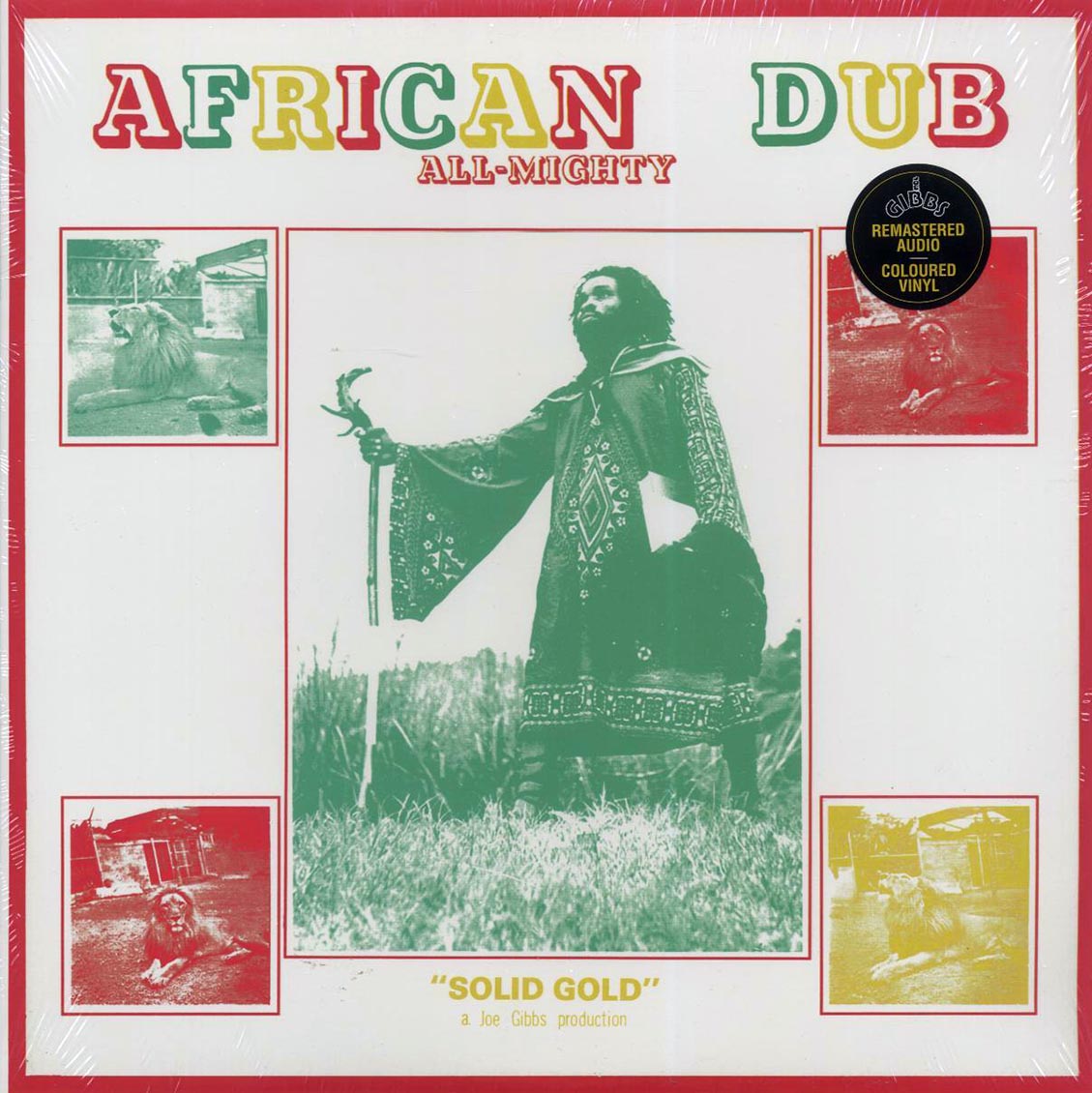 Joe Gibbs & The Professionals - African Dub All Mighty Chapter 1: Solid Gold (colored vinyl) (remastered) - Vinyl LP