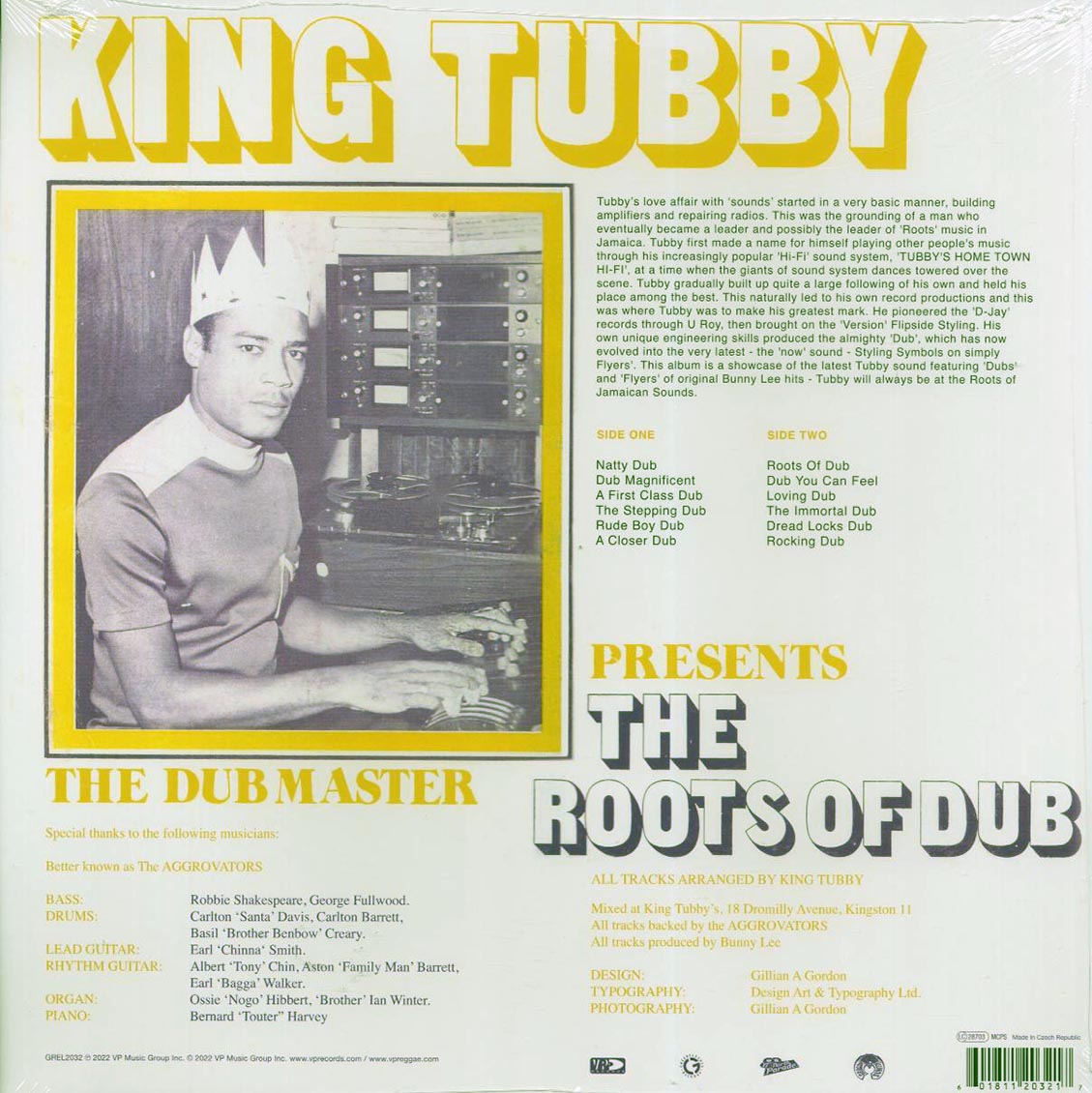 King Tubby - The Roots Of Dub - Vinyl LP, LP