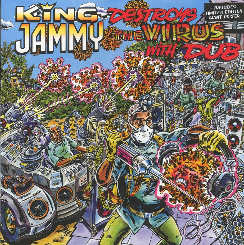 King Jammy - King Jammy Destroys The Virus With Dub - Vinyl LP