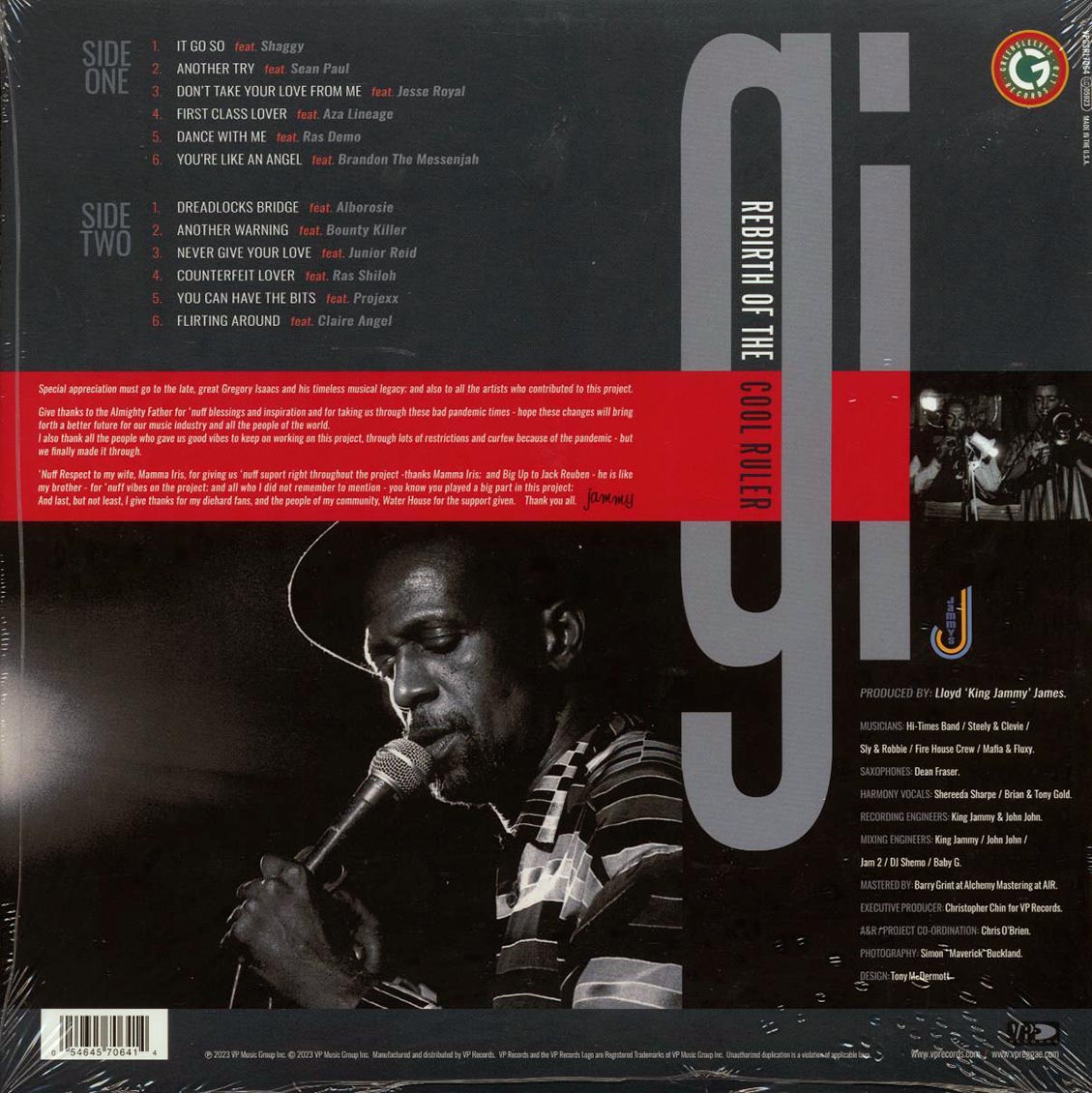 Gregory Isaacs - Rebirth Of The Cool Ruler - Vinyl LP, LP