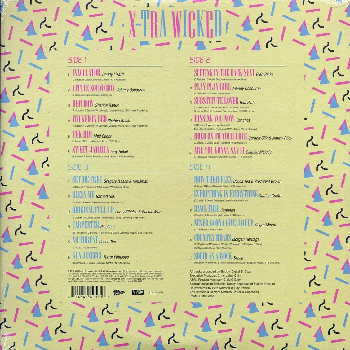 Bobby Digital, Johnny Osbourne, Shabba Ranks, Half Pint, Garnett Silk, Daddy Lizard, Cocoa Tea, Etc. - X-Tra Wicked (2xLP) - Vinyl LP, LP