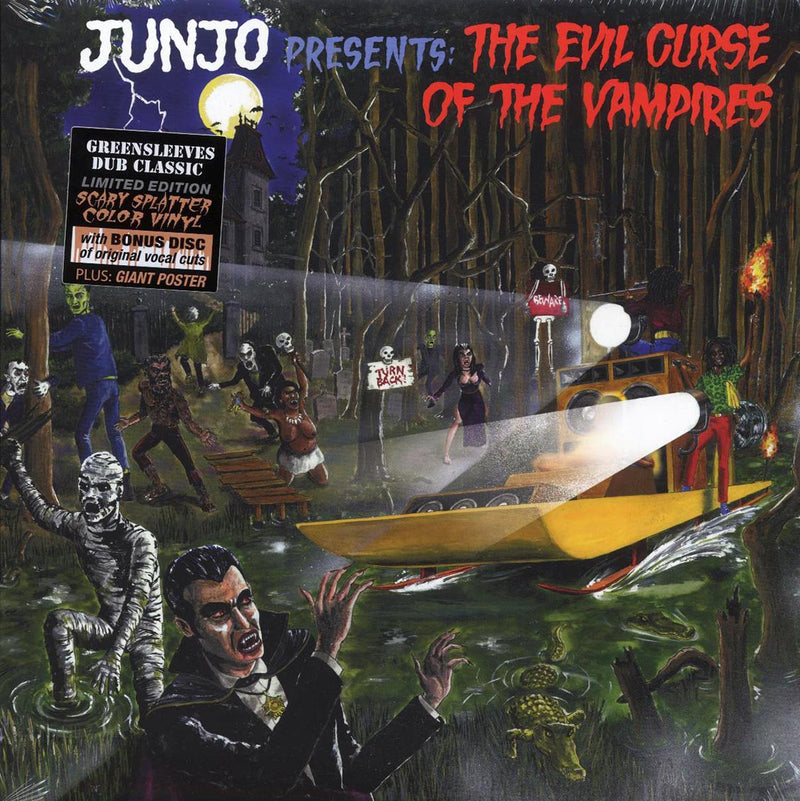 Scientist - Junjo Presents The Evil Curse Of The Vampires + Bonus Vocals Album (ltd. ed.) (2xLP) (orange splatter vinyl) - Vinyl LP