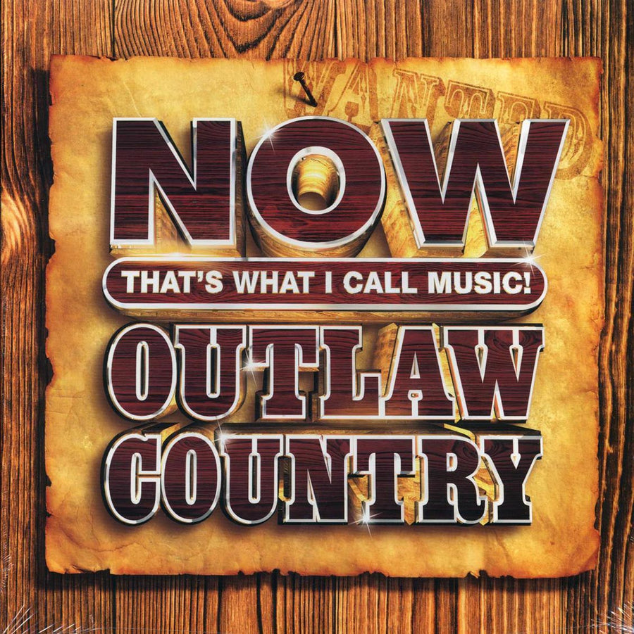 Chris Stapleton, Jamey Johnson, The Charlie Daniels Band, Johnny Cash, Merle Haggard, Etc. - Now That's What I Call Outlaw Country (2xLP) (maroon vinyl) - Vinyl LP, LP