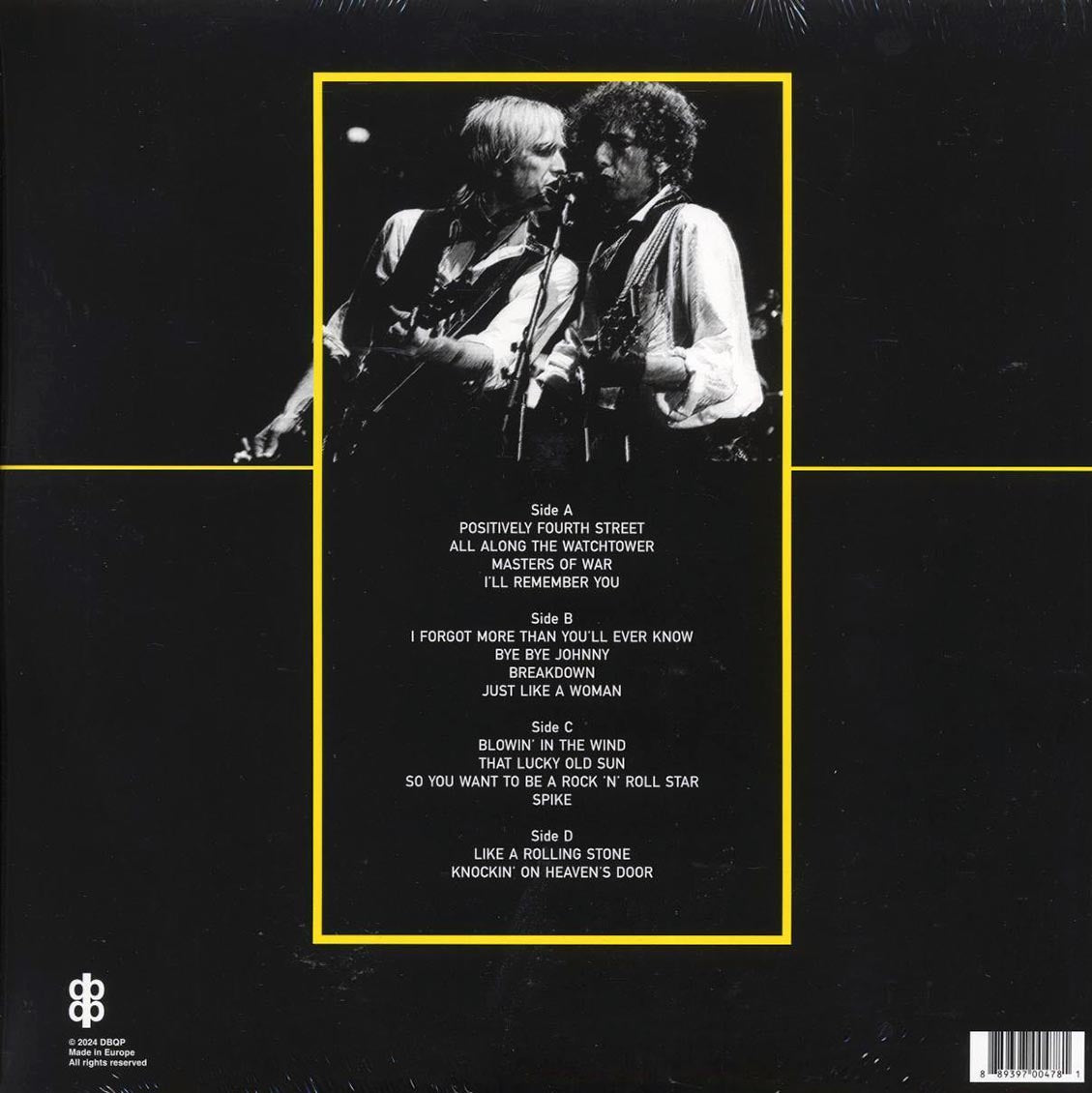 Bob Dylan, Tom Petty & The Heartbreakers - Live At The Entertainment Centre In Sydney February 24-25, 1986 (2xLP) - Vinyl LP, LP