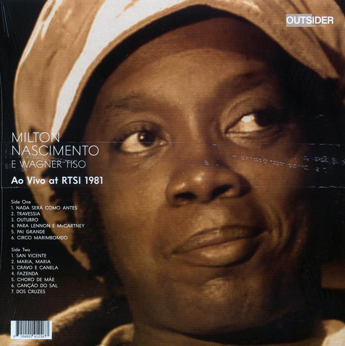 Milton Nascimento - E Wagner Tiso: Ap Vivo At RTSI 1981 - Vinyl LP, LP