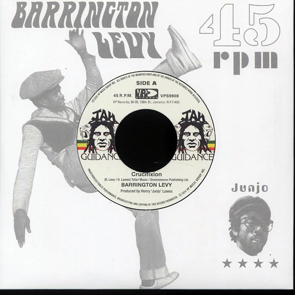 Barrington Levy - Crucifixion  /  Ranking Joe - River Jordan (rhythm: "Barrington Levy - River Jordan") - 7"