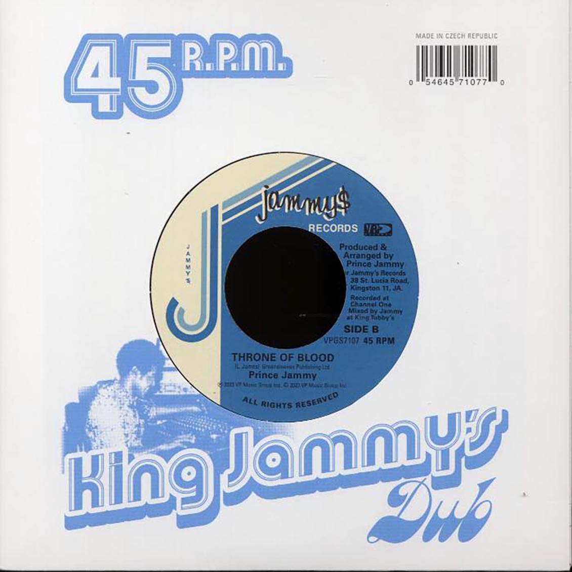 Lacksley Castell - What A Great Day  /  Prince Jammy - Throne Of Blood - 7", 7"