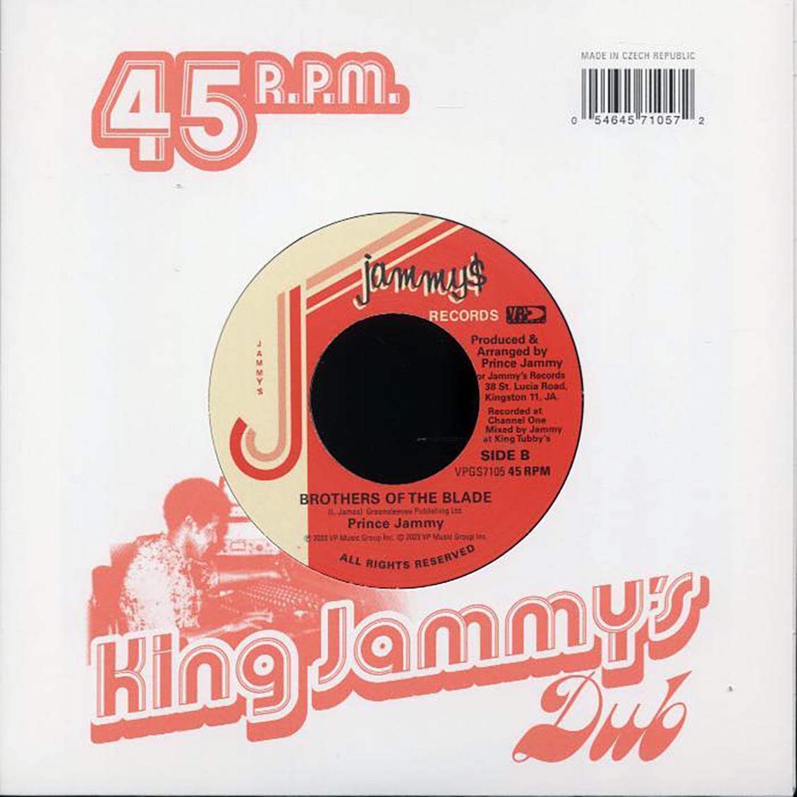 Sugar Minott - Give The People What They Want  /  Prince Jammy - Brothers Of The Blade - 7", 7"