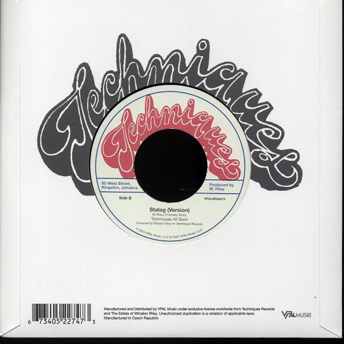 Sister Nancy - Bam Bam  /  Techniques All Stars - Stalag Version (rhythm: "Stalag") - 7", 7"