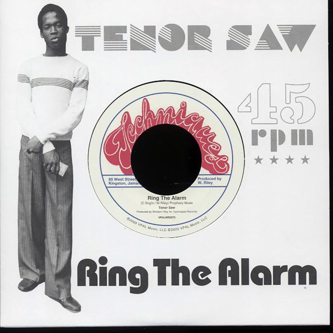 Tenor Saw - Ring The Alarm  /  Ansel Collins - Stalag 17 (rhythm: "Stalag") - 7"
