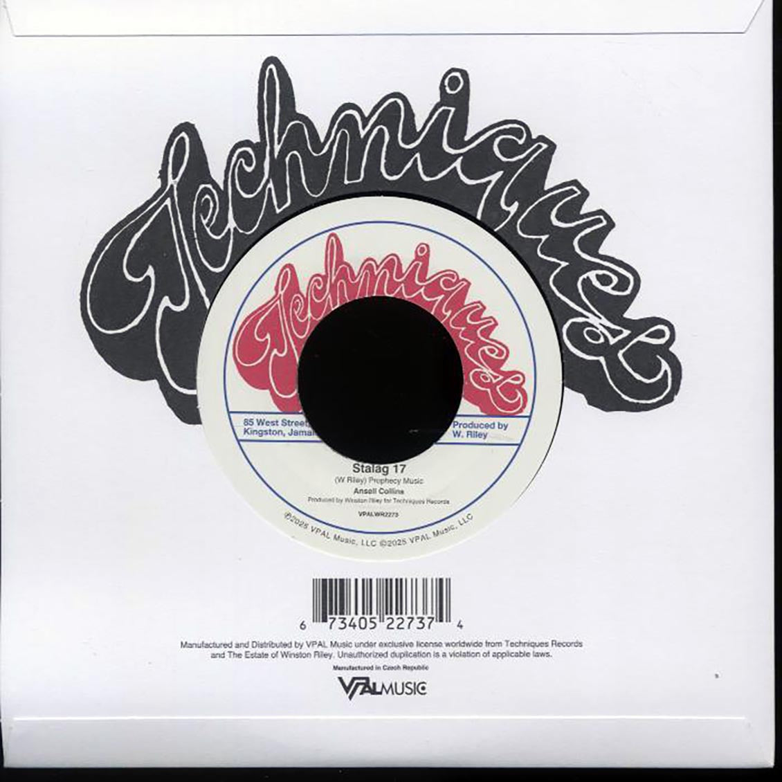 Tenor Saw - Ring The Alarm  /  Ansel Collins - Stalag 17 (rhythm: "Stalag") - 7", 7"