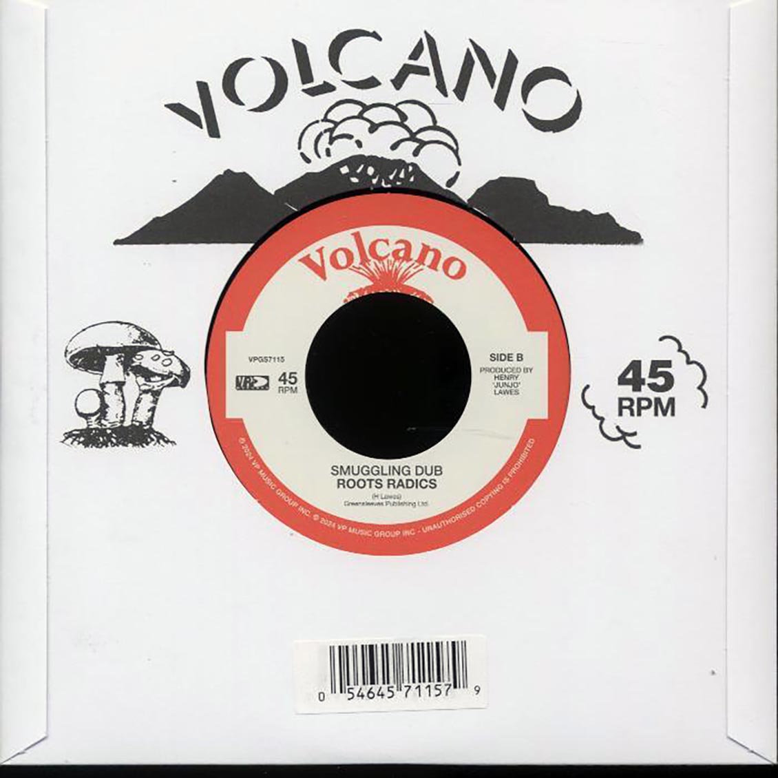 Eek A Mouse - Ganja Smuggling  /  The Roots Radics - Smuggling Dub - 7", 7"