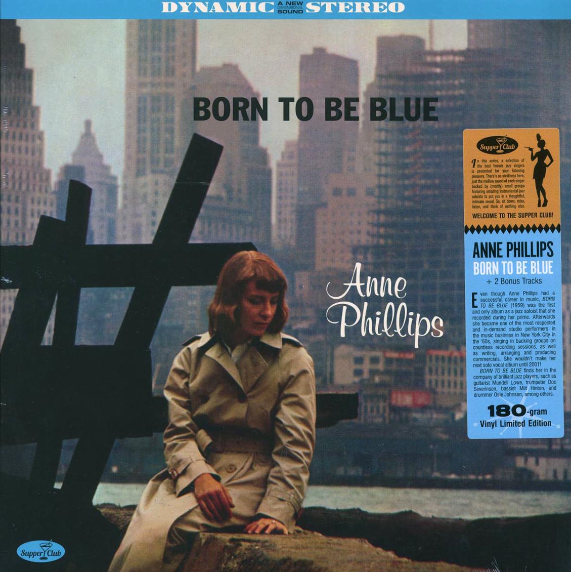 Anne Phillips - Born To Be Blue (+2 bonus tracks) (ltd. ed.) (180g) - Vinyl LP