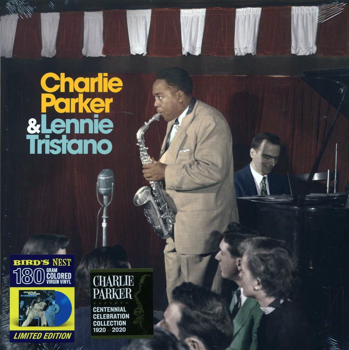 Charlie Parker, Lennie Tristano - Charlie Parker & Lennie Tristano (ltd. ed.) (180g) (blue vinyl) - Vinyl LP