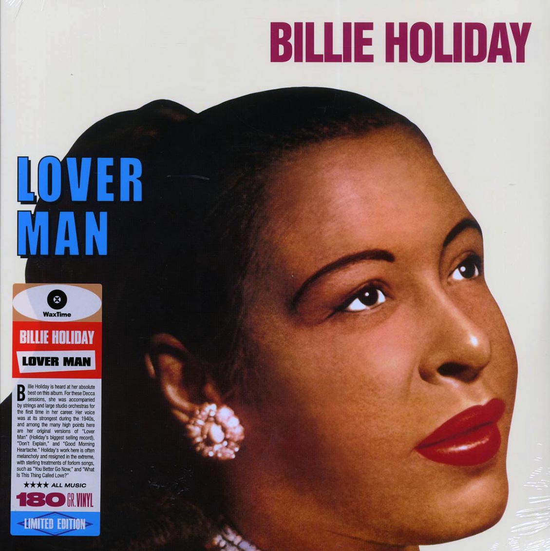 Billie Holiday - Lover Man (ltd. ed.) (180g) - Vinyl LP
