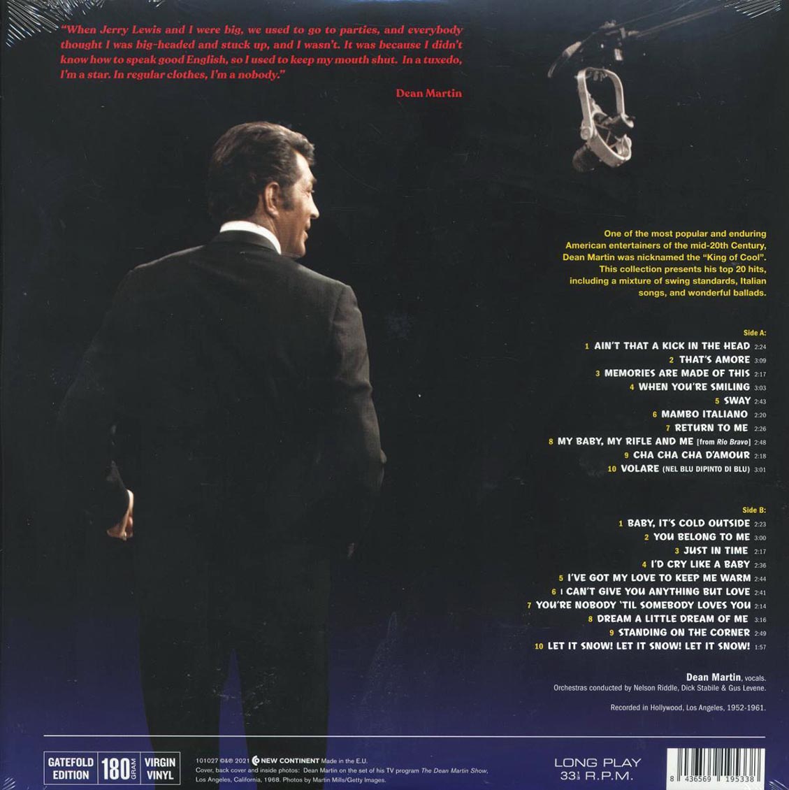 Dean Martin - Greatest Hits (ltd. ed.) (180g) - Vinyl LP, LP