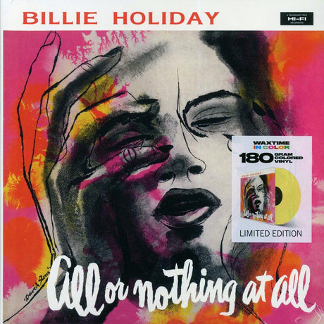 Billie Holiday - All Or Nothing At All (ltd. ed.) (180g) (yellow vinyl) (incl. book) - Vinyl LP, LP