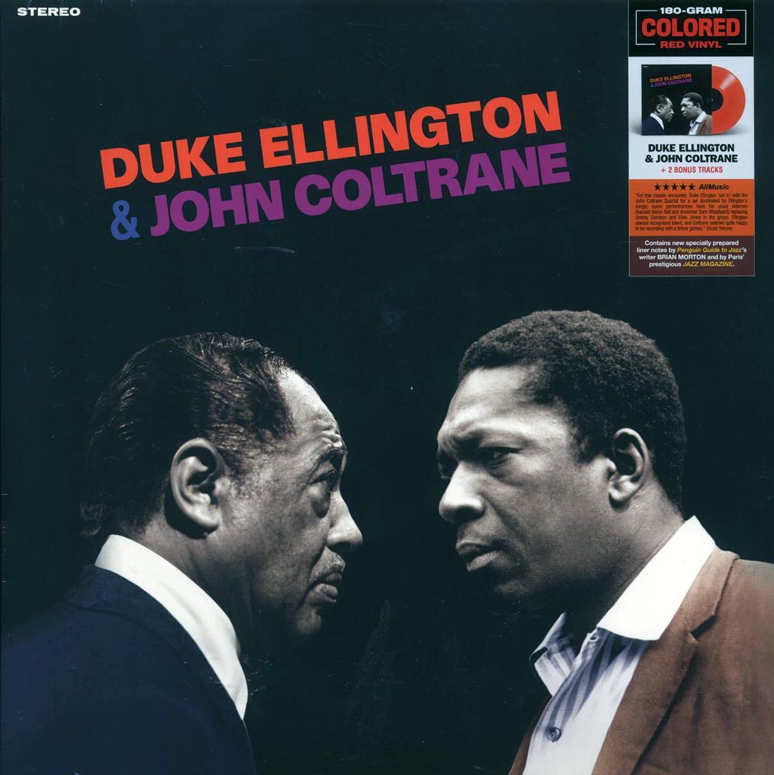 Duke Ellington, John Coltrane - Duke Ellington & John Coltrane (+2 bonus tracks) (ltd. ed.) (180g) (red vinyl) - Vinyl LP