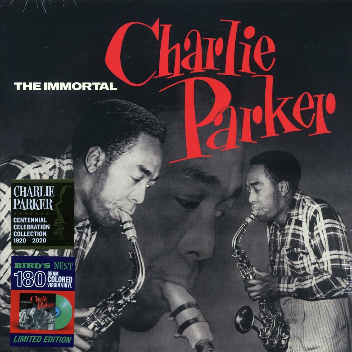 Charlie Parker - The Immortal (+6 bonus tracks) (ltd. ed.) (180g) (green vinyl) - Vinyl LP