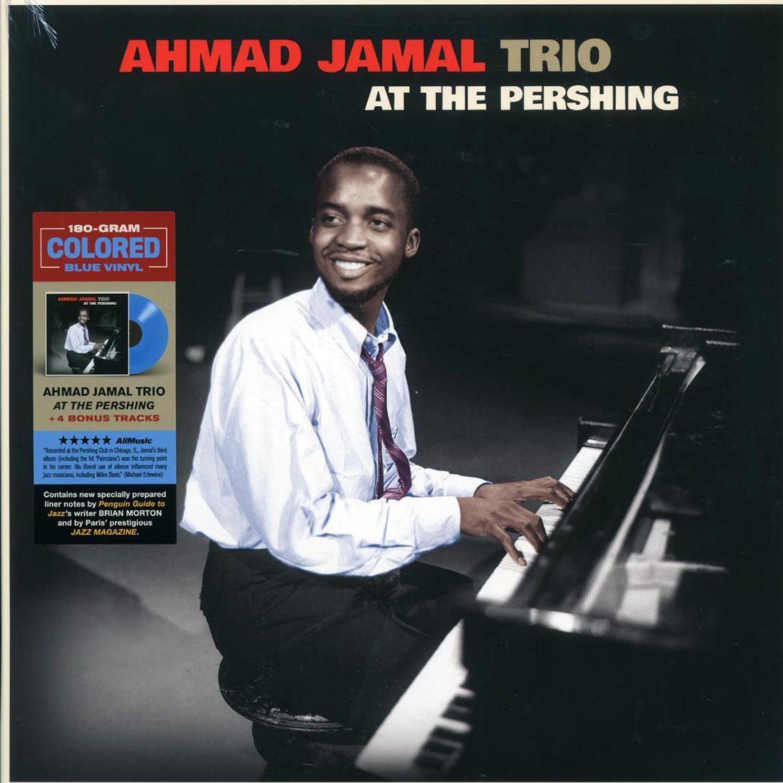 Ahmad Jamal Trio - At The Pershing (+4 bonus tracks) (ltd. ed.) (180g) (blue vinyl) - Vinyl LP