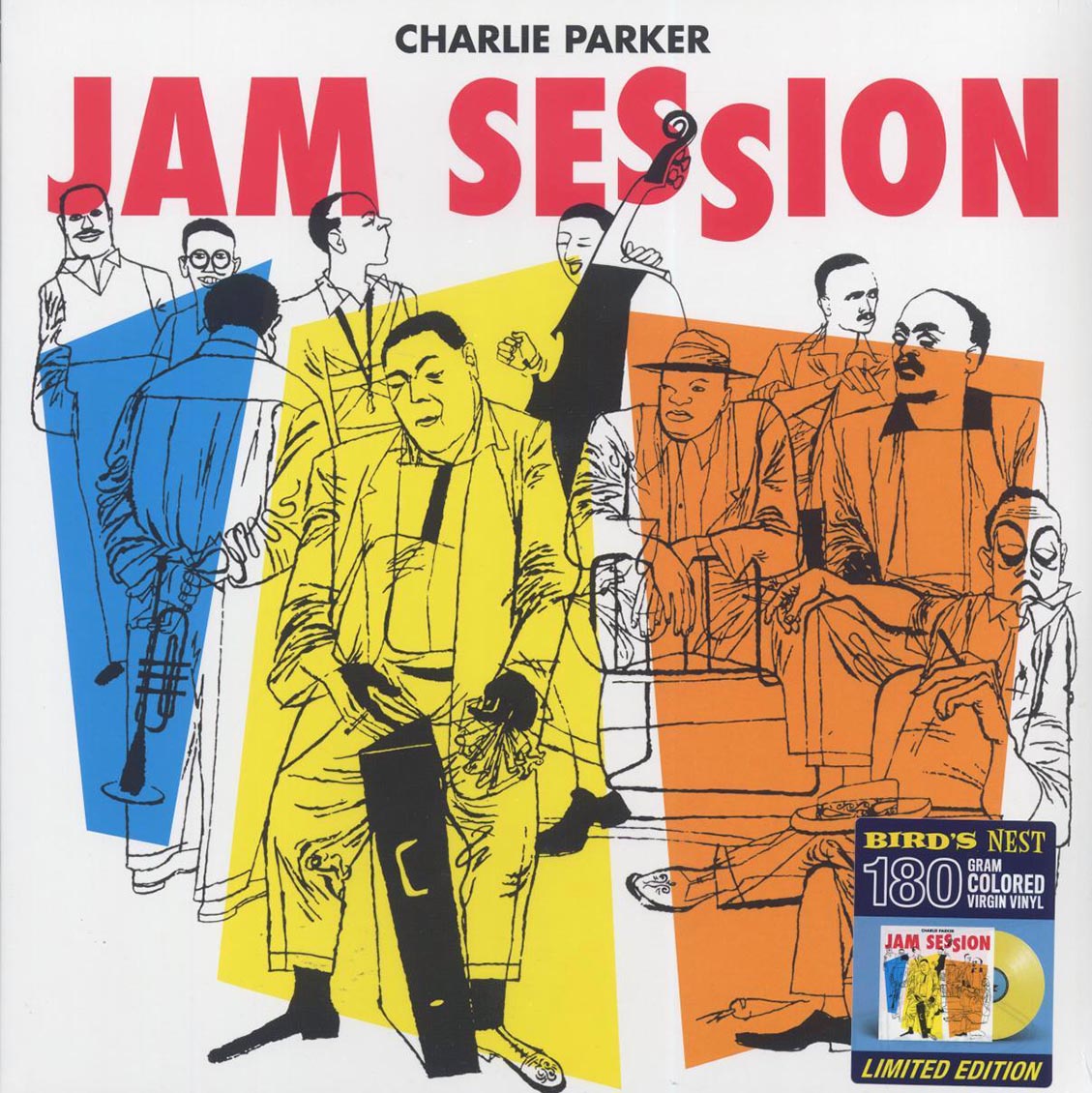 Charlie Parker - Jam Session (ltd. ed.) (180g) (yellow vinyl) - Vinyl LP