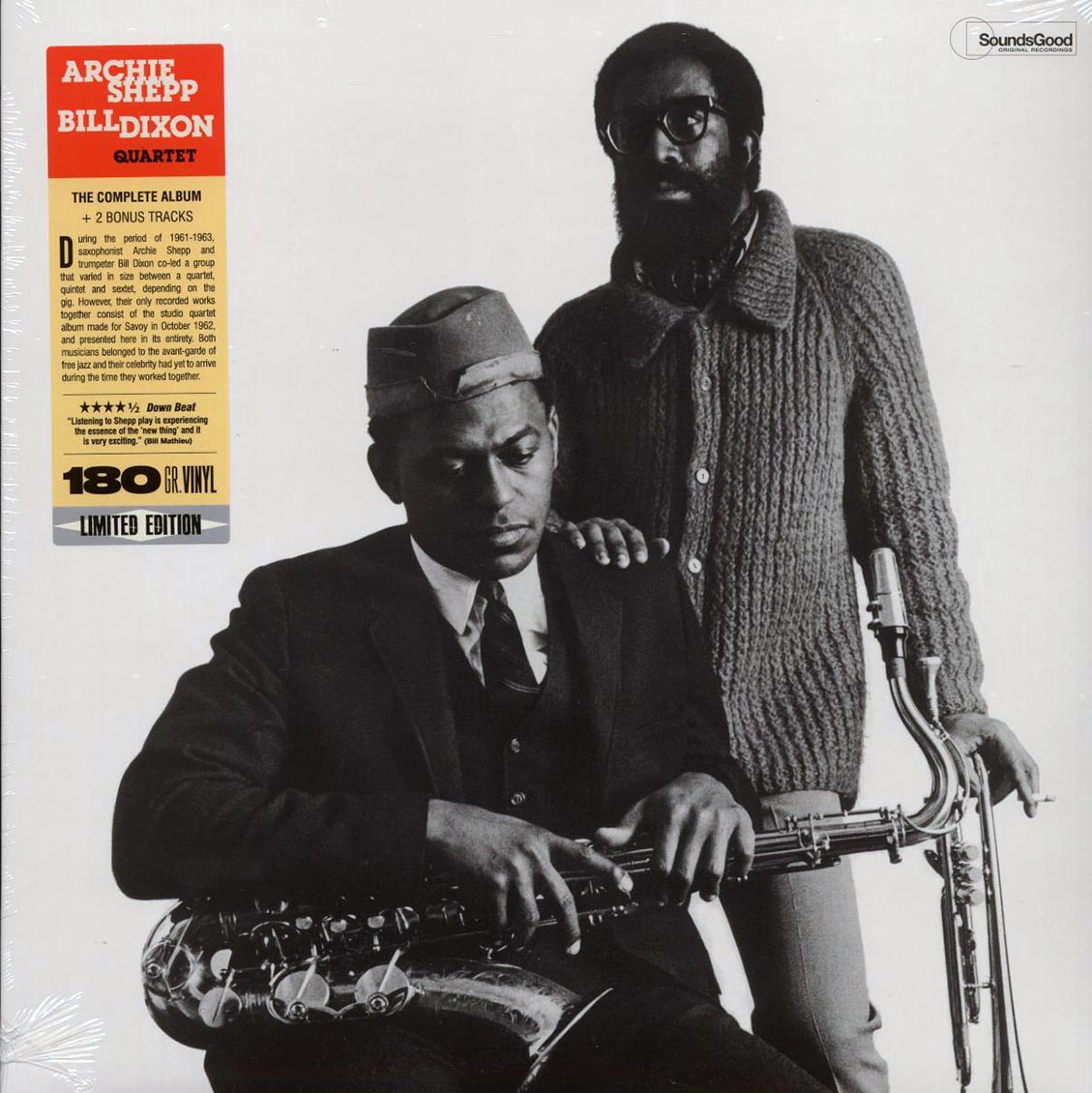 Archie Shepp-Bill Dixon Quartet - Archie Shepp-Bill Dixon Quartet (+2 bonus tracks) (mono) (ltd. ed.) (180g) - Vinyl LP