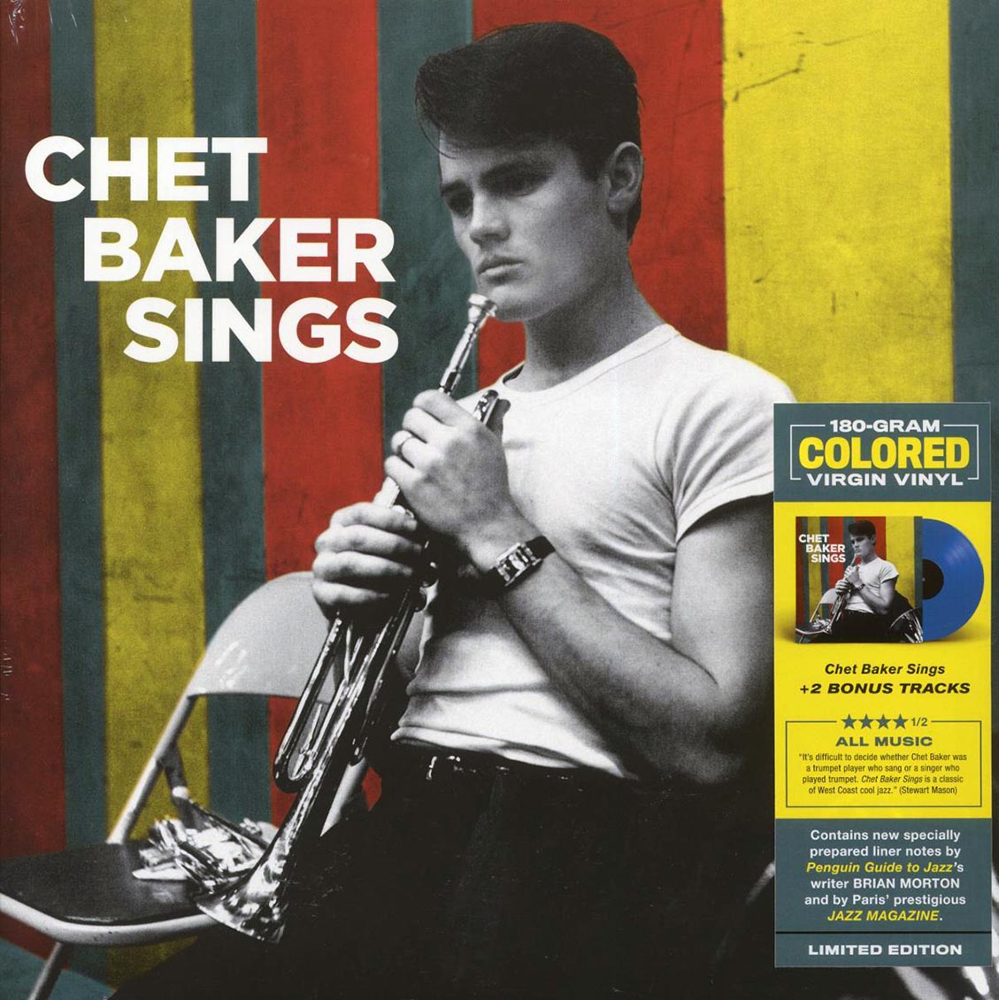 Chet Baker - Sings (+2 bonus tracks) (ltd. ed.) (180g) (yellow vinyl) - Vinyl LP