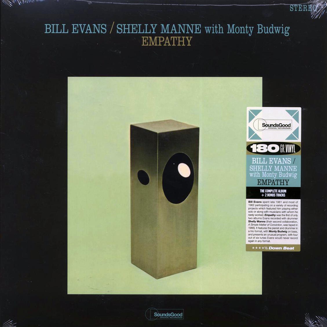 Bill Evans, Shelly Manne, Monty Budwig - Empathy (+2 bonus tracks) (ltd. ed.) (180g) - Vinyl LP