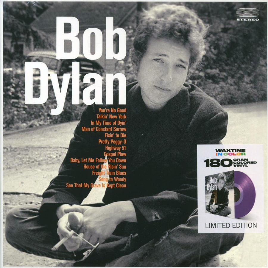 Bob Dylan - Bob Dylan (+2 bonus tracks) (ltd. ed.) (180g) (purple vinyl) - Vinyl LP, LP