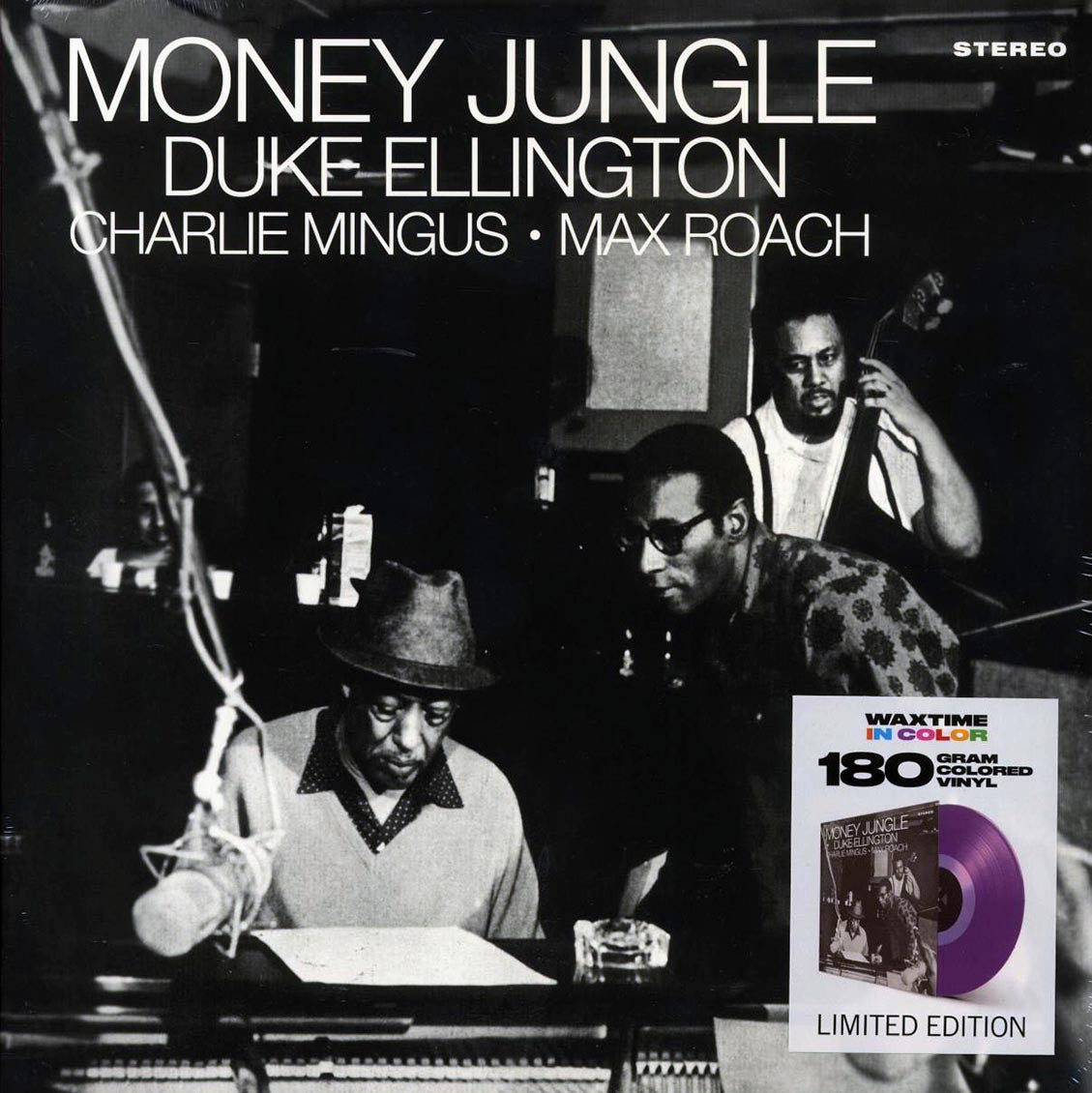 Duke Ellington, Charlie Mingus, Max Roach - Money Jungle (+4 bonus tracks) (ltd. ed.) (180g) (purple vinyl) - Vinyl LP