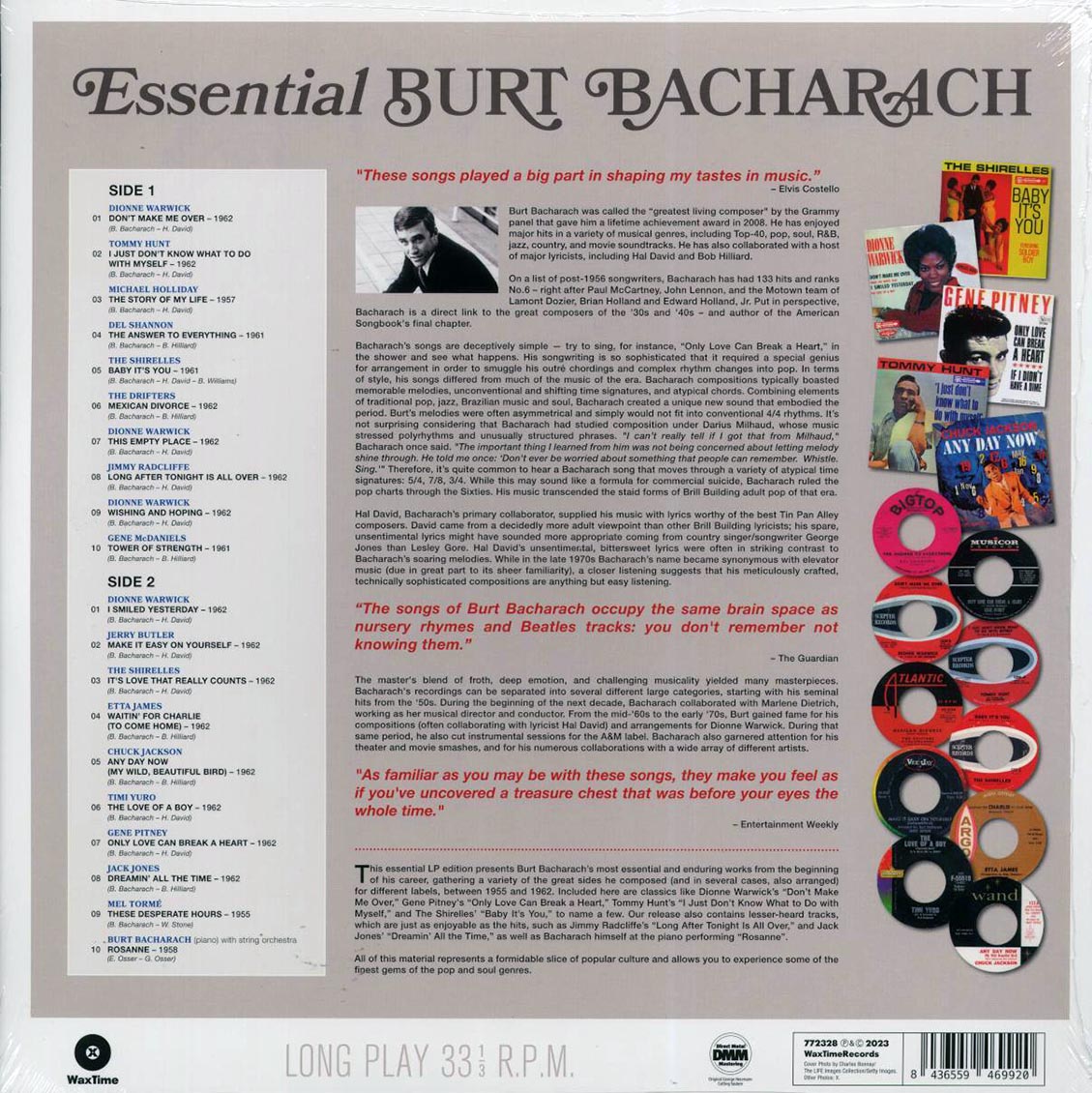 Burt Bacharach - Essential Burt Bacharach (ltd. ed.) (180g) - Vinyl LP, LP