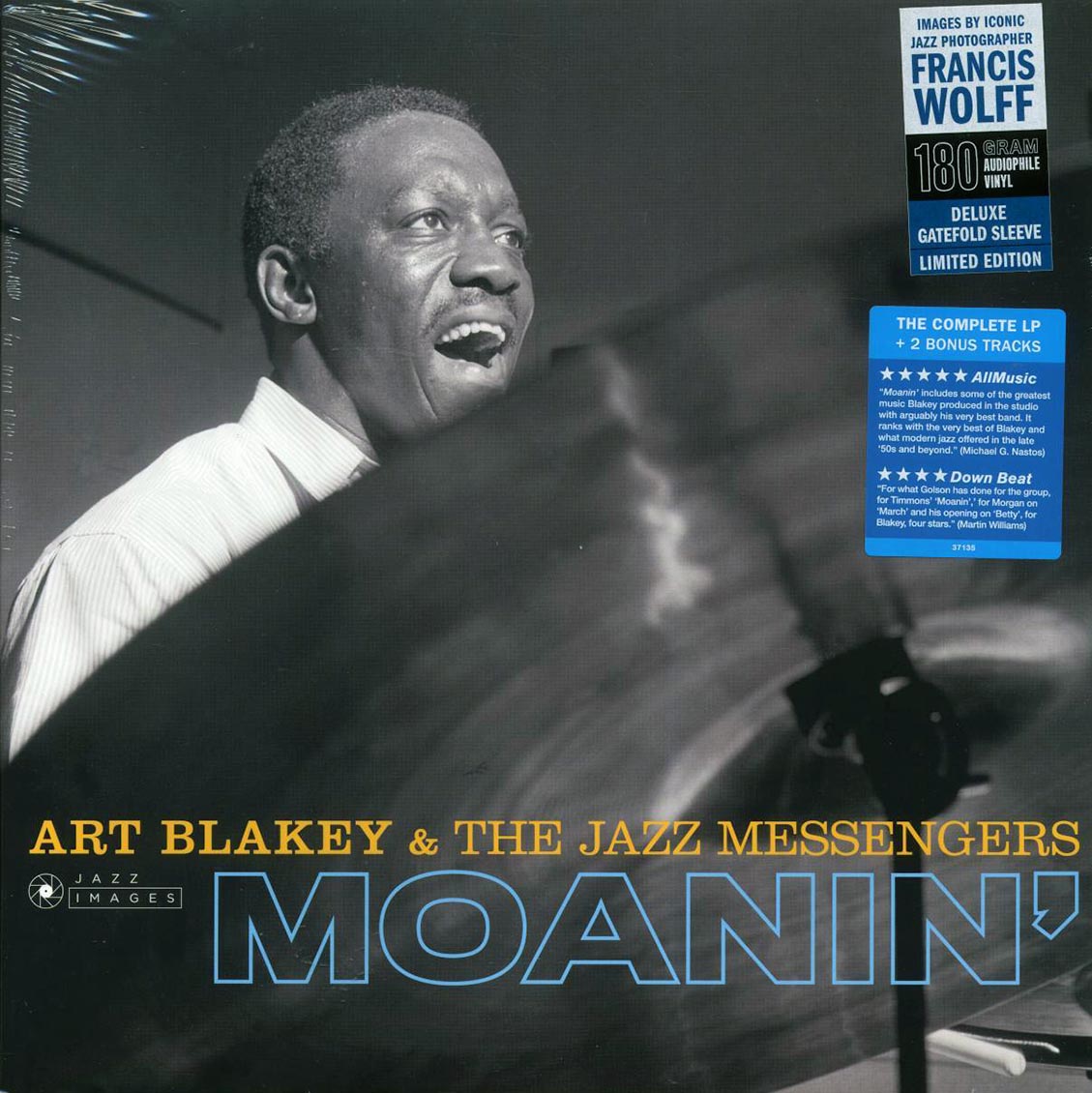 Art Blakey & The Jazz Messengers - Moanin’ (+2 bonus tracks) (ltd. ed.) (180g) - Vinyl LP