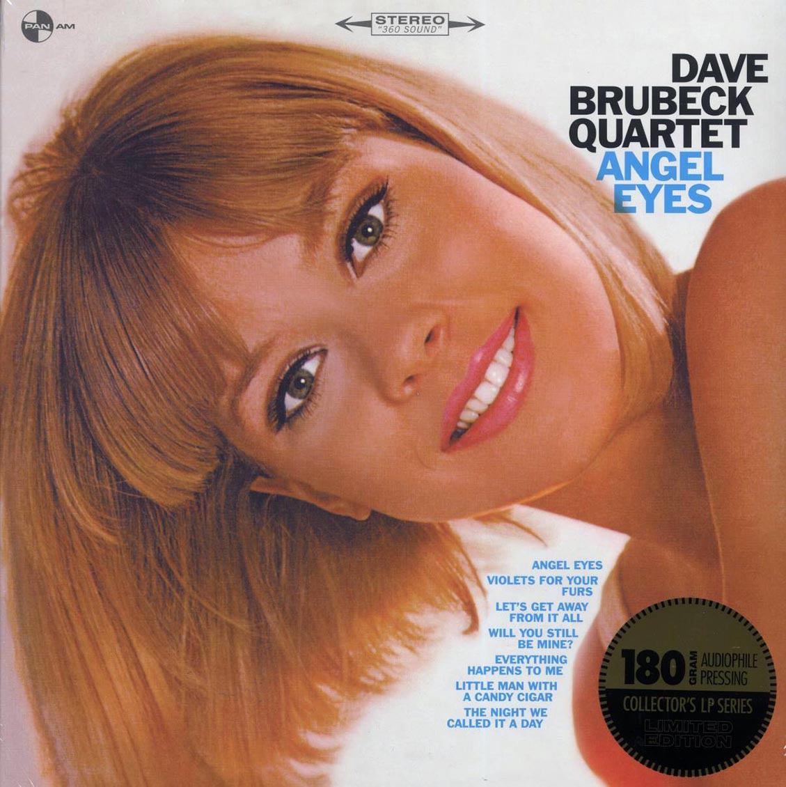 Dave Brubeck Quartet - Angel Eyes (+2 bonus tracks) (ltd. ed.) (180g) - Vinyl LP