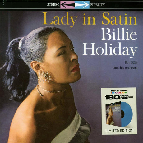 Billie Holiday - Lady In Satin (ltd. ed.) (180g) (blue vinyl) - Vinyl LP, LP