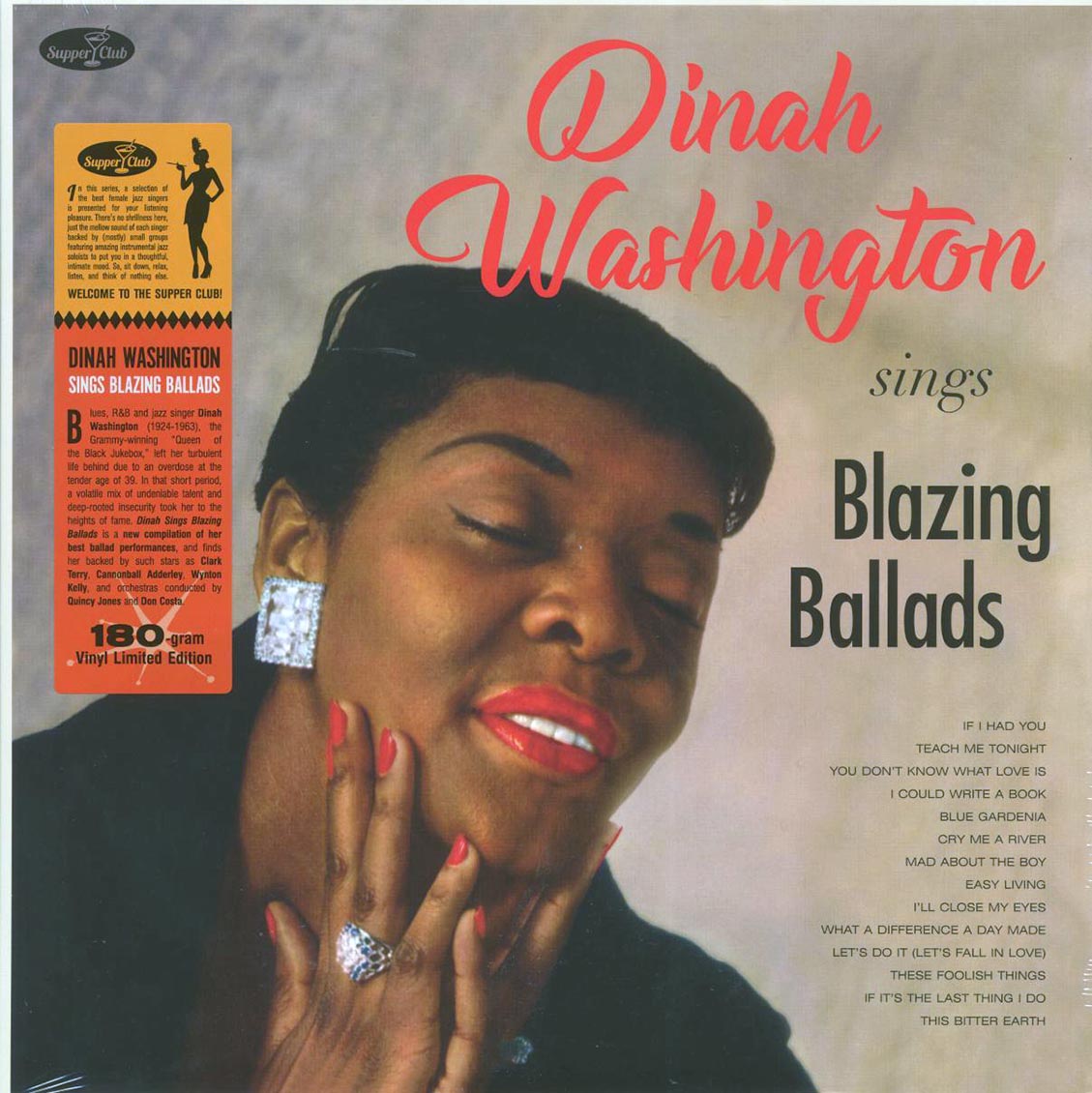 Dinah Washington - Sings Blazing Ballads (ltd. ed.) (180g) - Vinyl LP