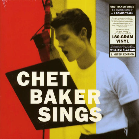 Chet Baker - Sings (+bonus track) (ltd. ed.) (180g) - Vinyl LP, LP