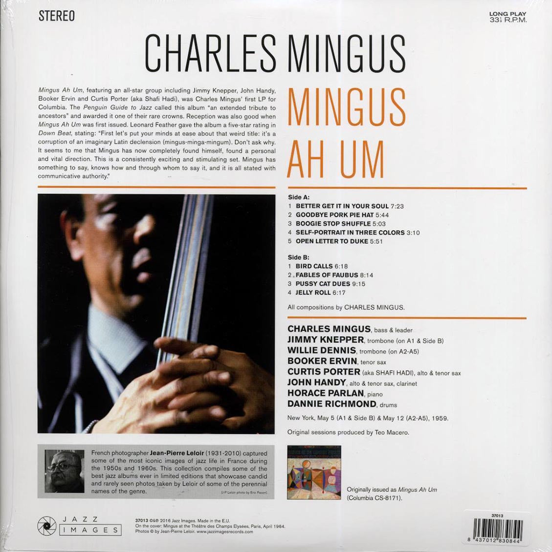 Charles Mingus - Mingus Ah Um (ltd. ed.) (180g) - Vinyl LP, LP