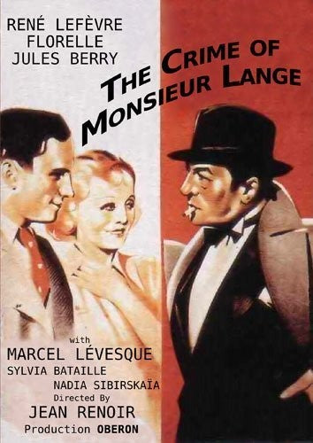 Crime Of Monsieur Lange -- DVD