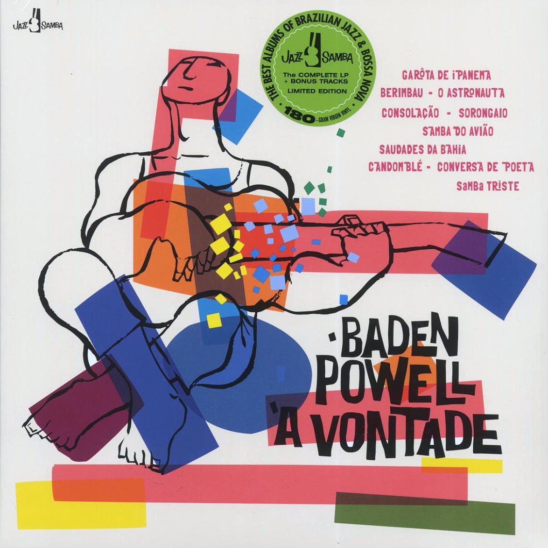 Baden Powell - À Vontade (+3 bonus tracks) (ltd. ed.) (180g) - Vinyl LP