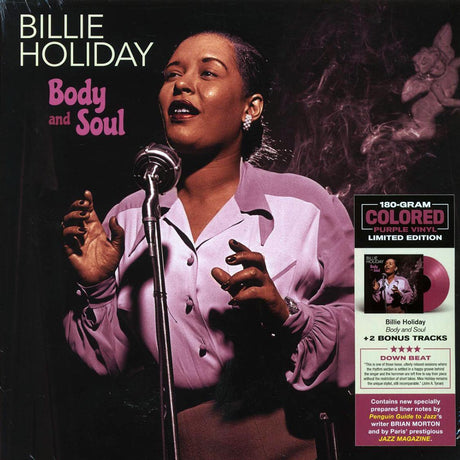 Billie Holiday - Body And Soul (+2 bonus tracks) (ltd. ed.) (180g) (purple vinyl) - Vinyl LP, LP