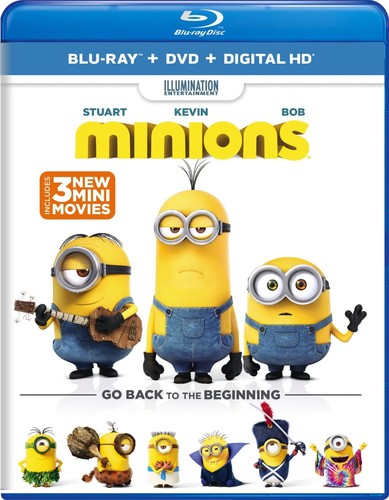 Minions, Minions, Blu-Ray