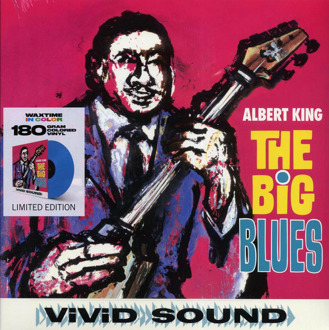 Albert King - The Big Blues (+2 bonus tracks) (ltd. ed.) (180g) (blue vinyl) - Vinyl LP